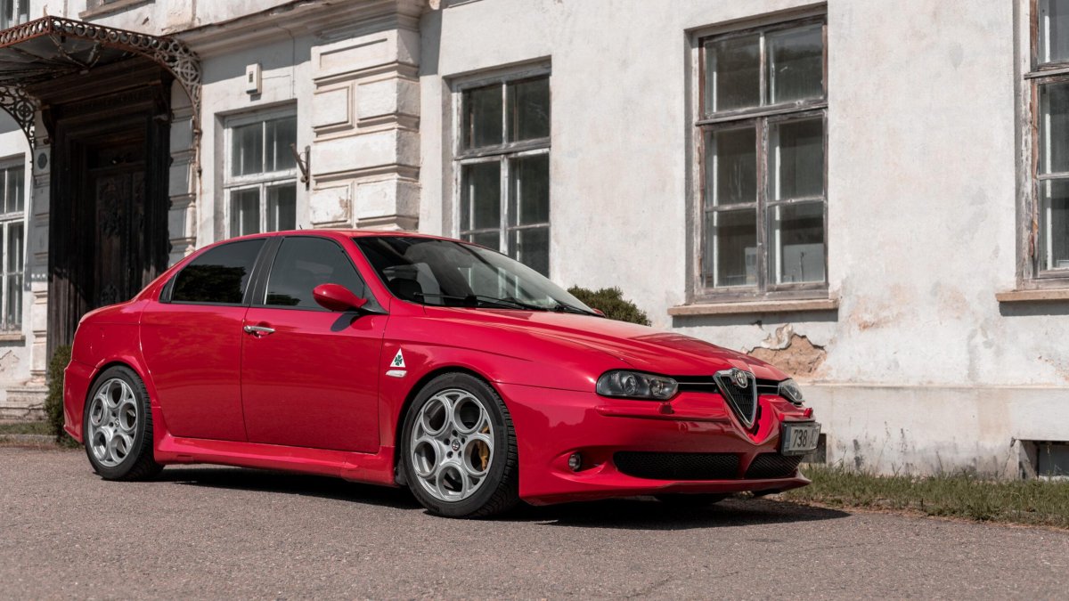 Alfa Romeo 156 stance