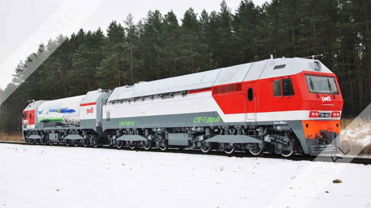 Магистральный Газотурбовоз гт1h-002