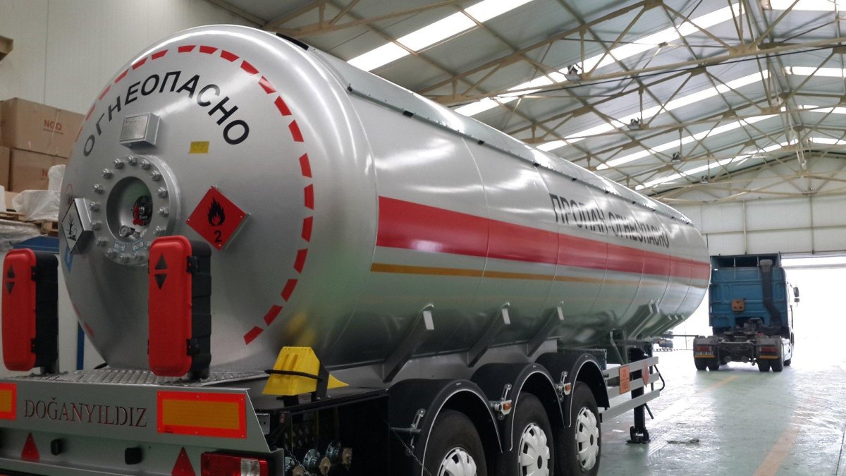 Газовоз прицеп