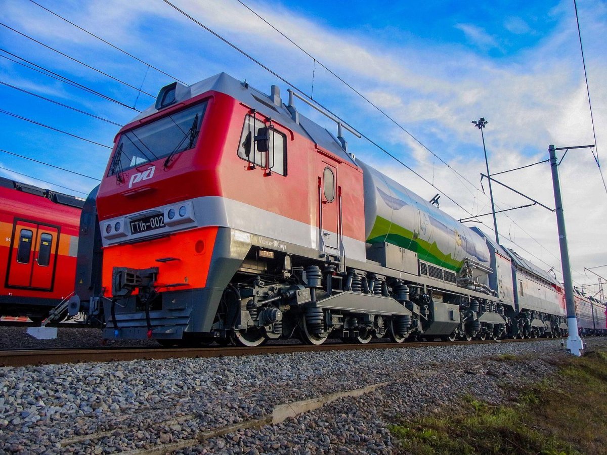 Газотурбовоз гт1h-002