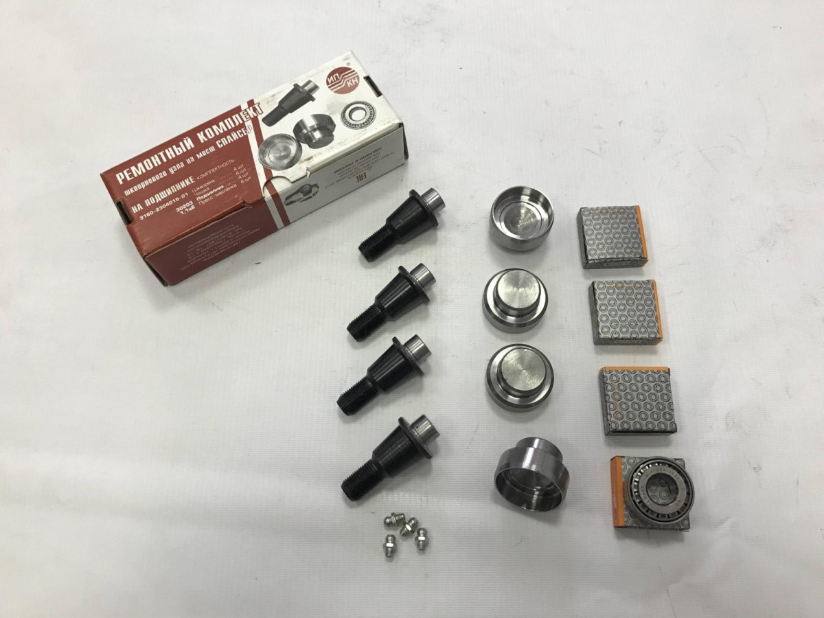 Шкворня УАЗ Хантер Патриот 3160-2304019 на подшипниках комплект