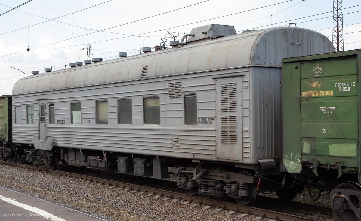 Вагон сопровождения модель 15т91 ВСМ