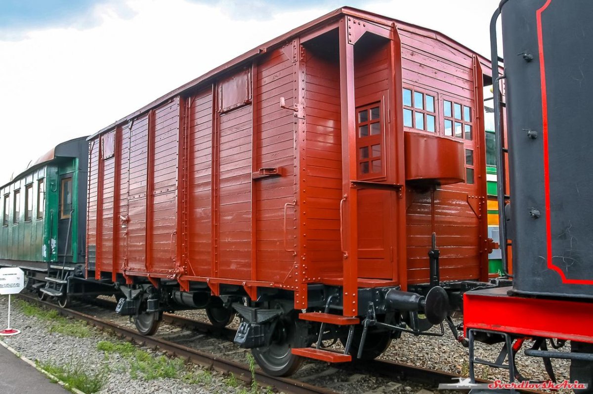 Вагон РЖД Крытый грузовой
