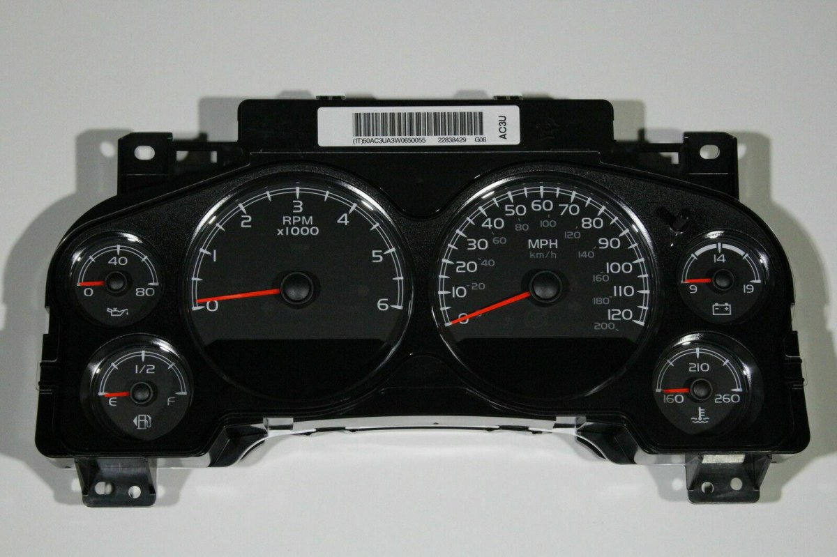 Chevrolet Tahoe приборная панель