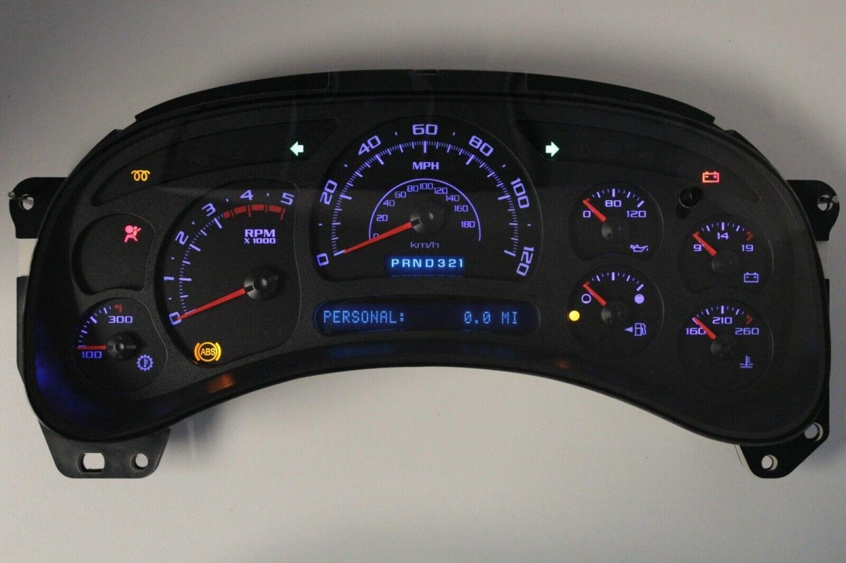 Ford Maverick instrument Cluster