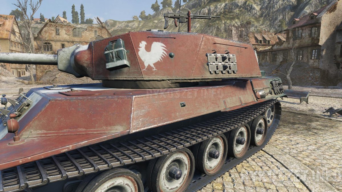 Танк AMX m4 mle 49