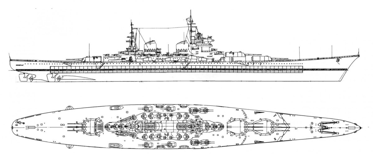 Тяжелый крейсер Сталинград пр 82