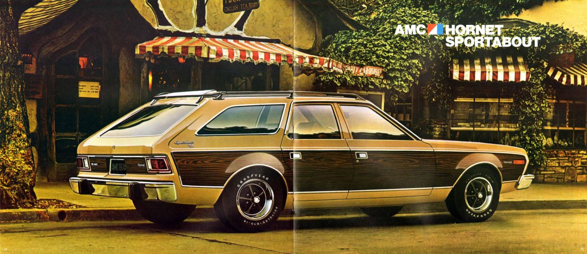 Автомобиль AMC Hornet 1972 года