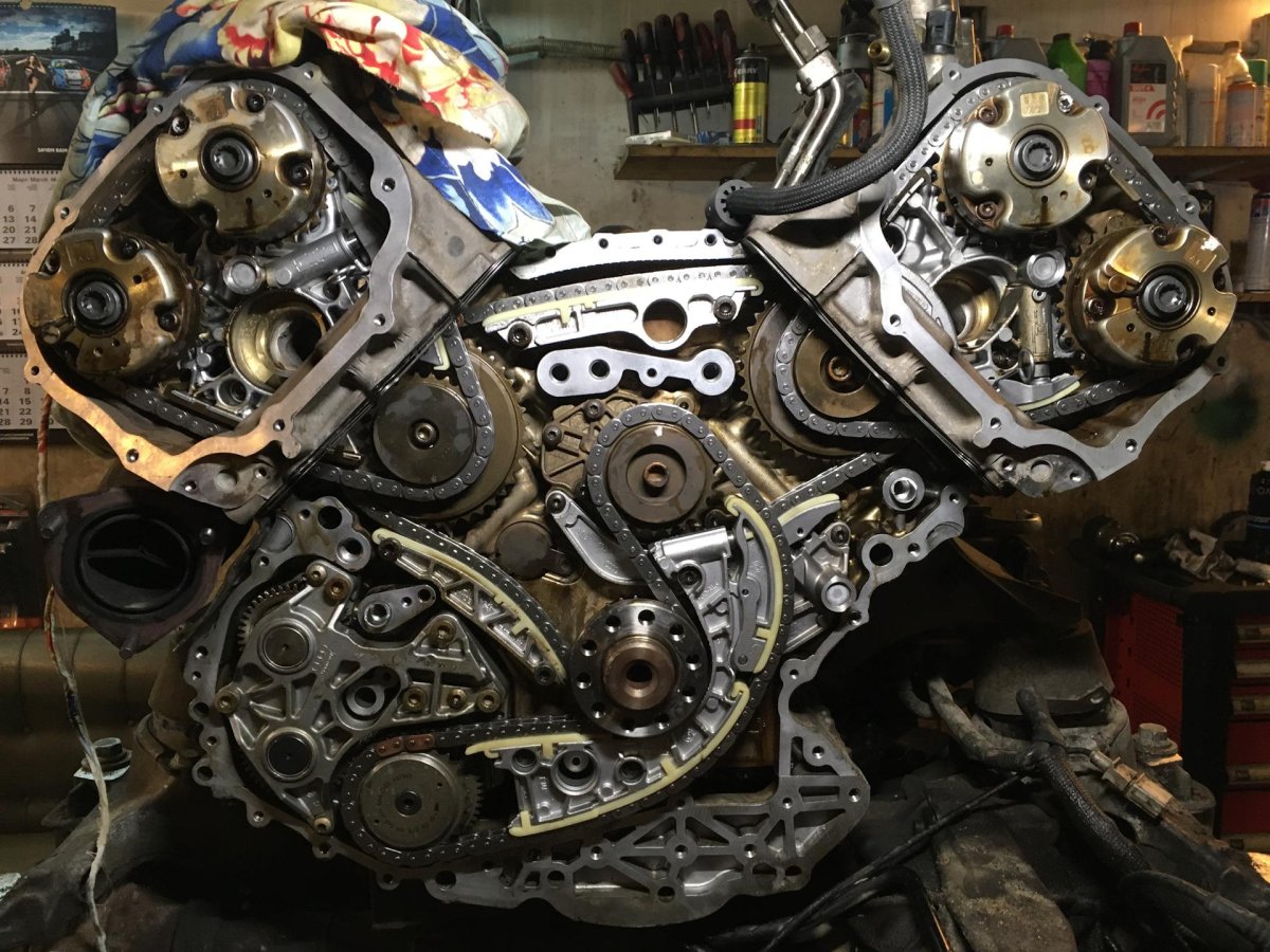 Цепь ГРМ Ауди 4.2