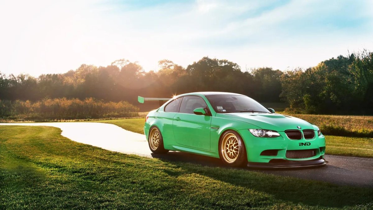 BMW m3 Green