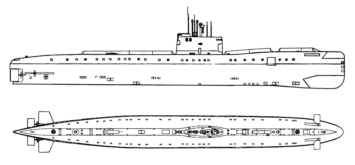Подводная лодка сом 641б