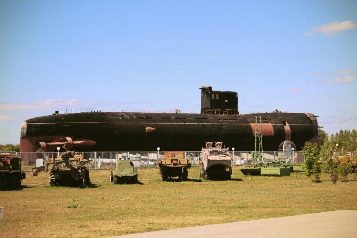 Б-307 подводная лодка музей в Тольятти