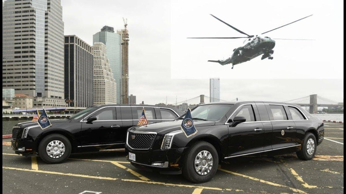 Кадиллак лимузин президента