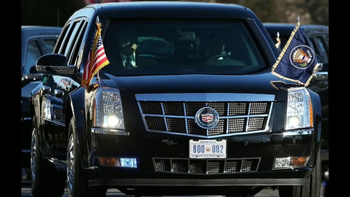 Кадиллак лимузин президента