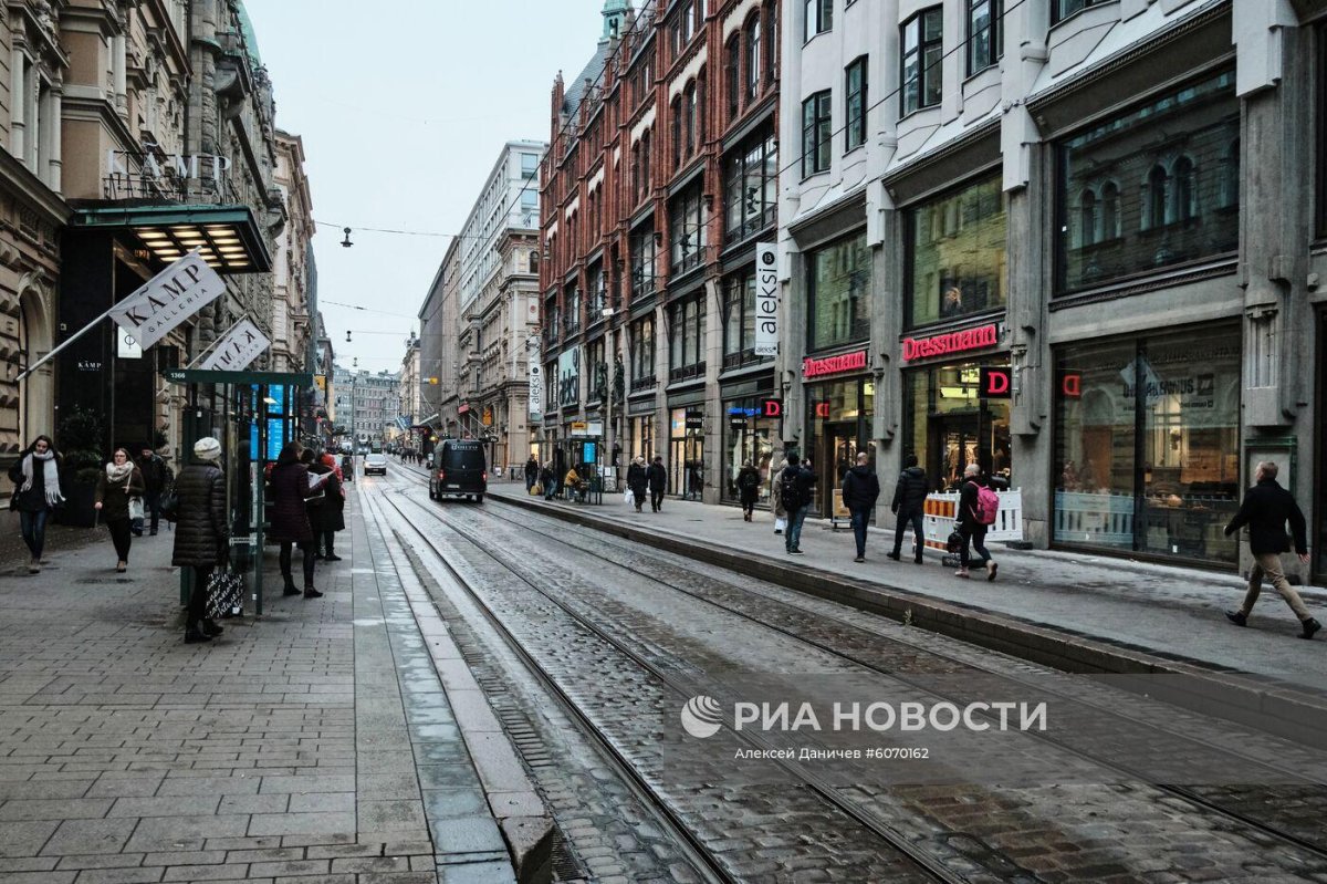 Хельсинки улочки