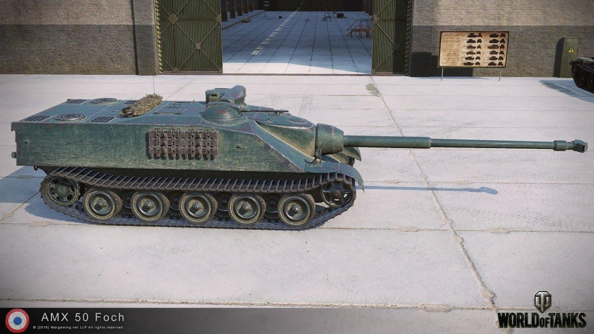 Танк пт САУ AMX 50 Foch