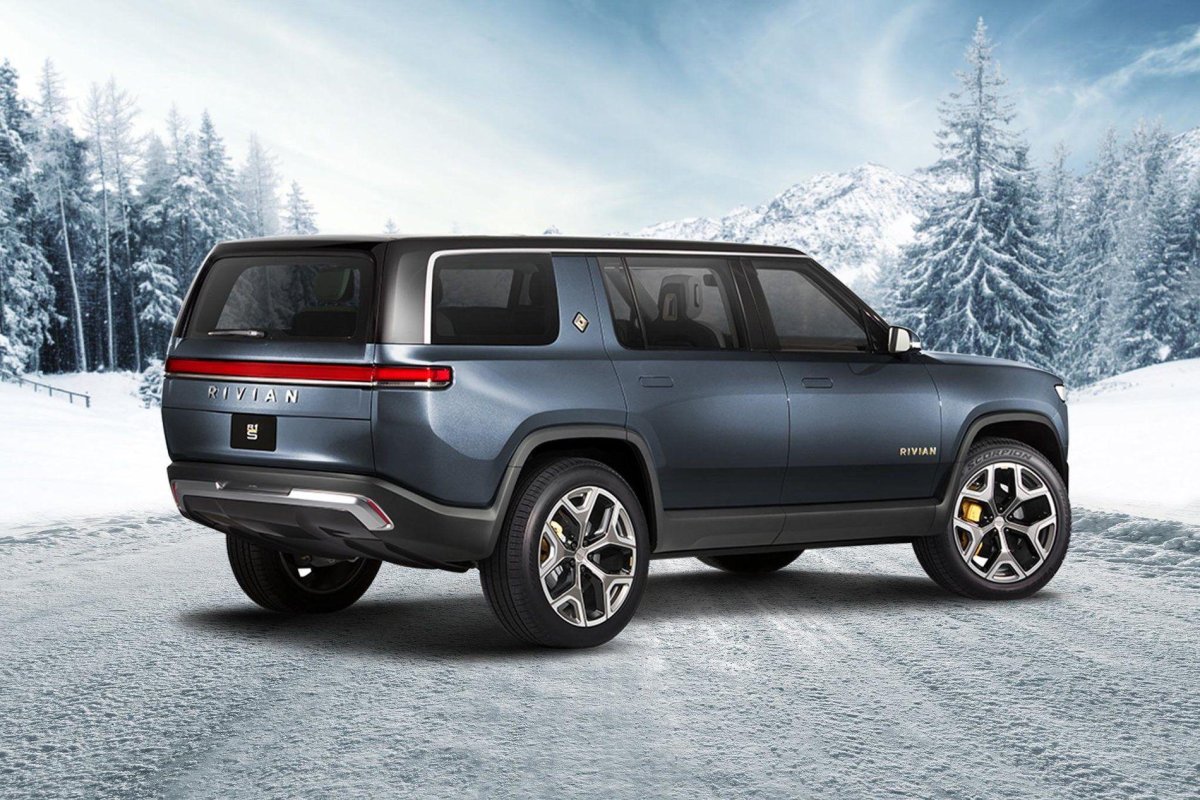 Rivian r1s внедорожник