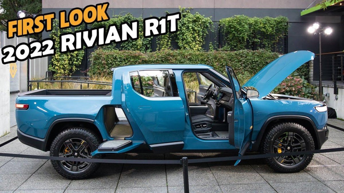 Электрический Rivian r1t