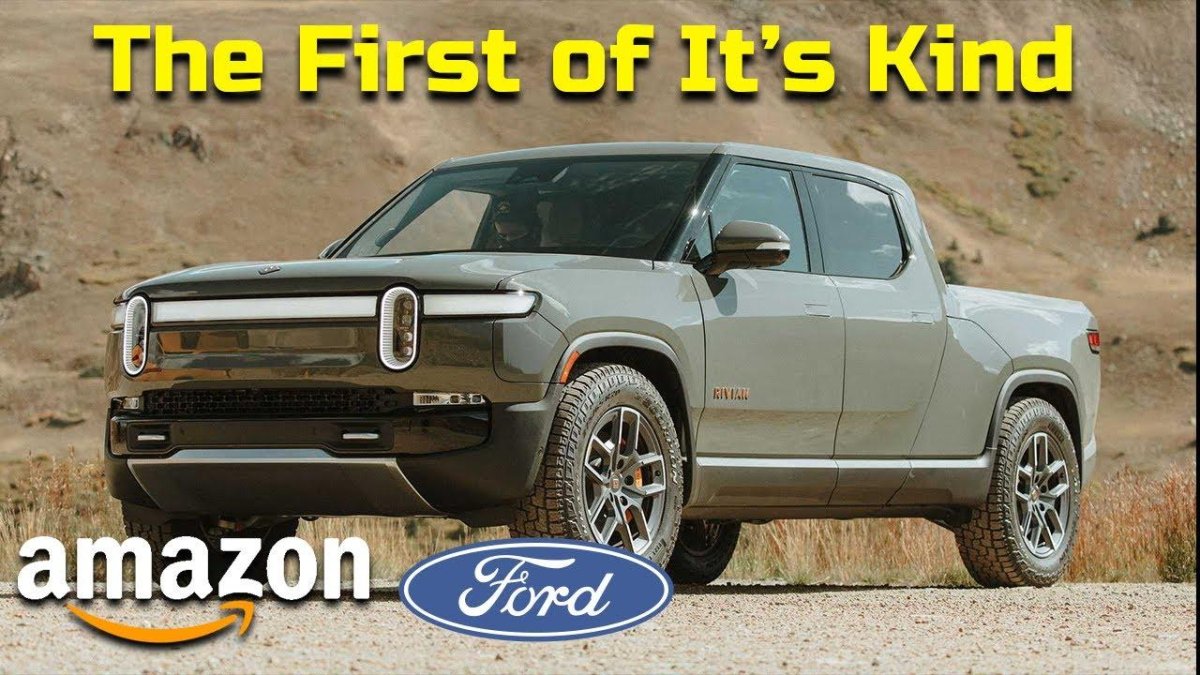 Электрический пикап Rivian r1t