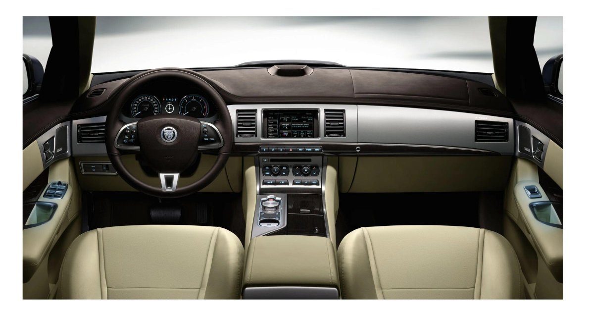 Ягуар XF 2012 салон