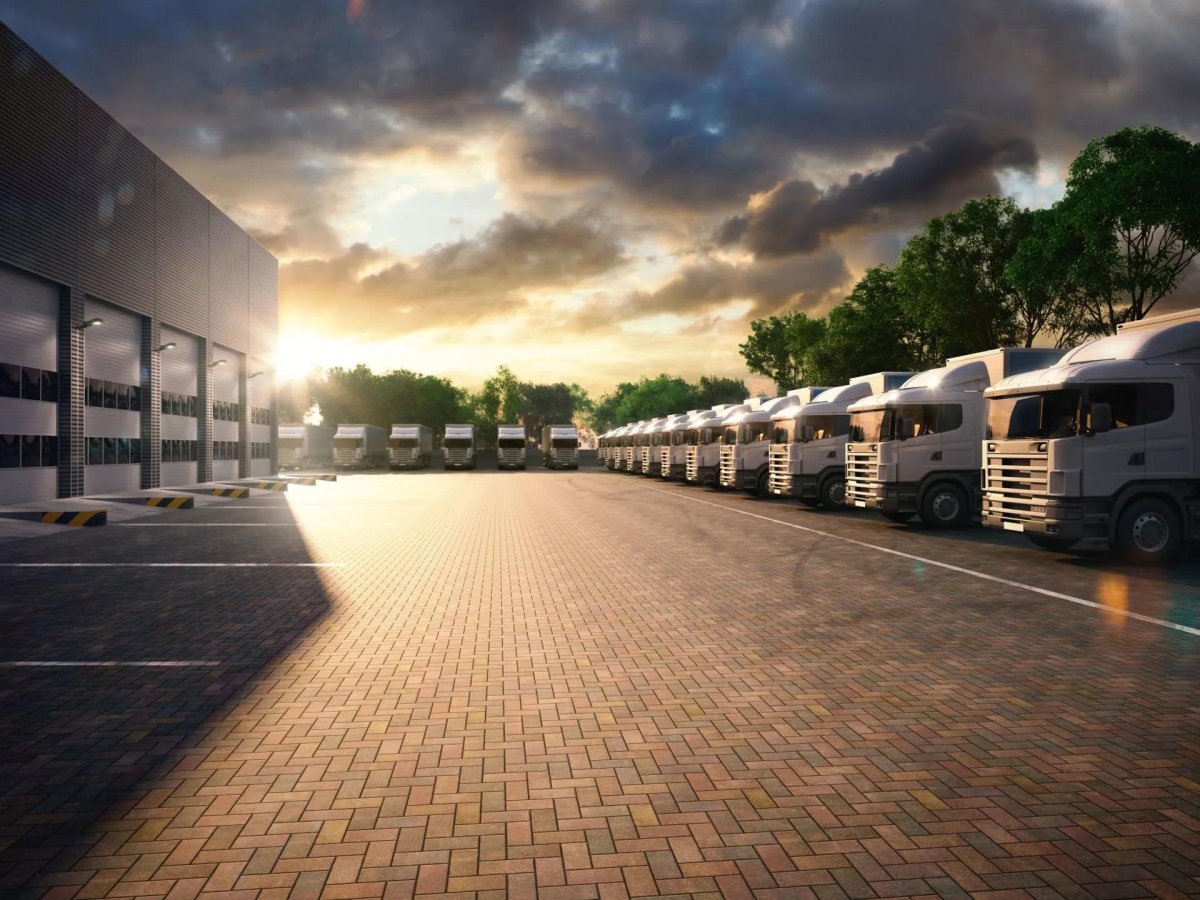 Грузовая стоянка