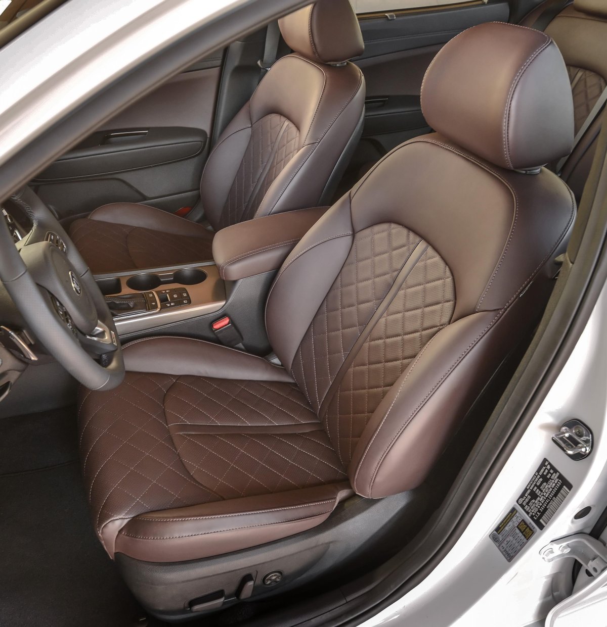 Киа Оптима кожаный салон