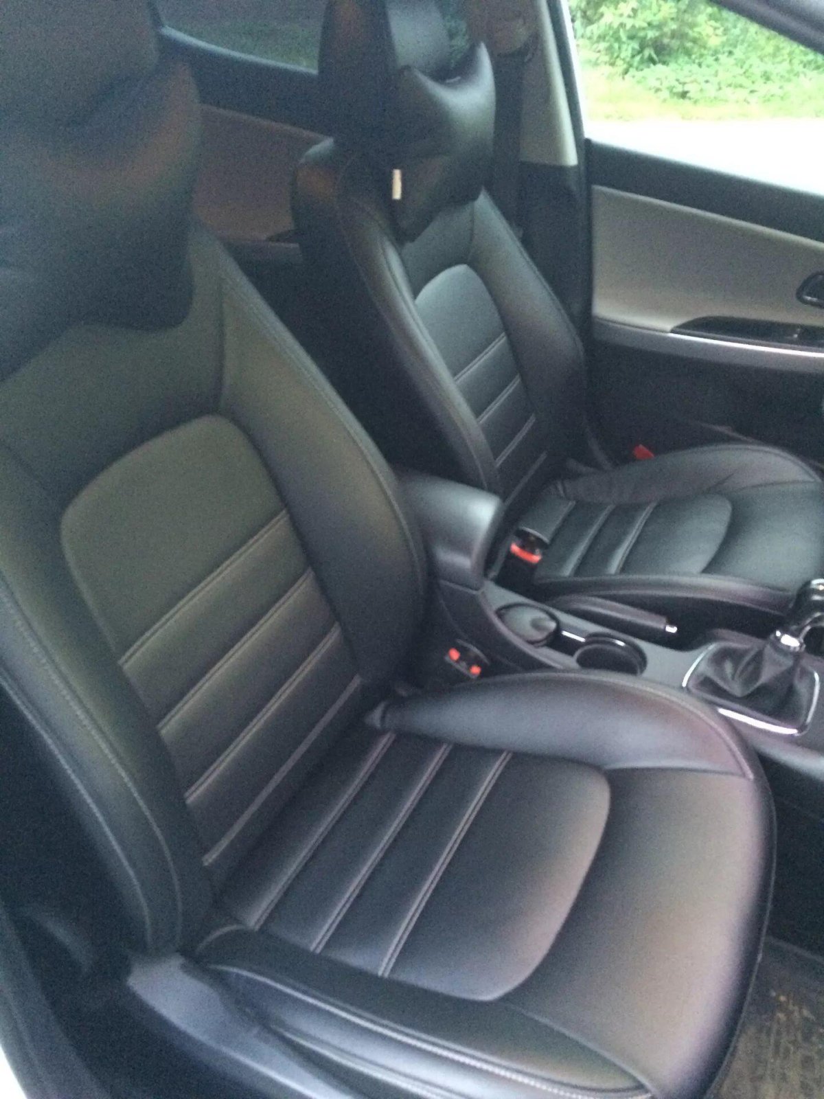 Кожаный салон Киа СИД 1