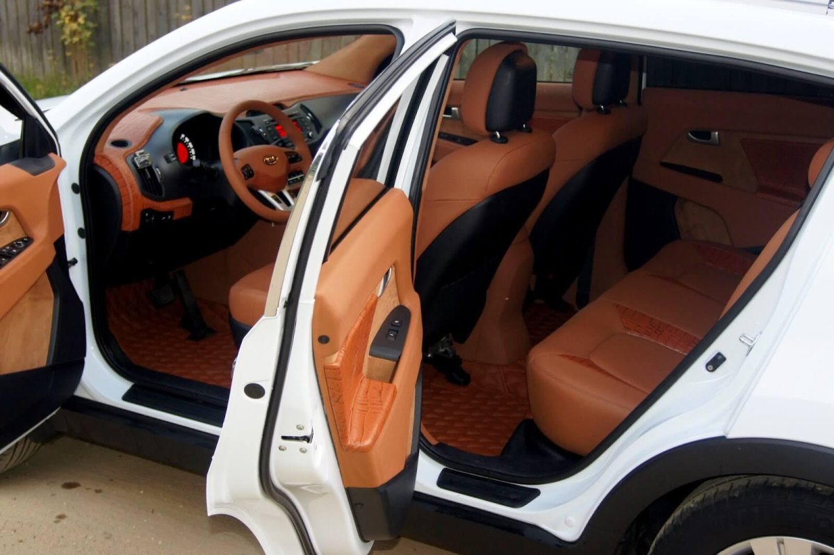 Перетяжка салона Киа Спортейдж 3