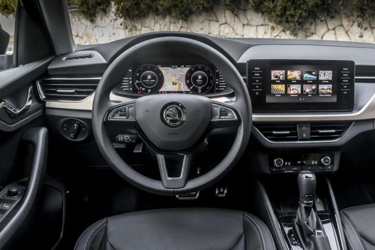 Skoda Scala 2021 салон
