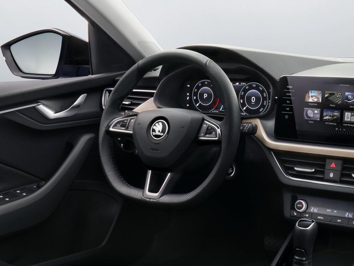 Skoda Scala 2022 салон