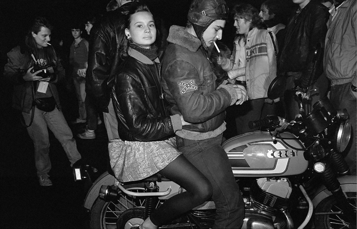 Мотоцикл Ява рокеры 80