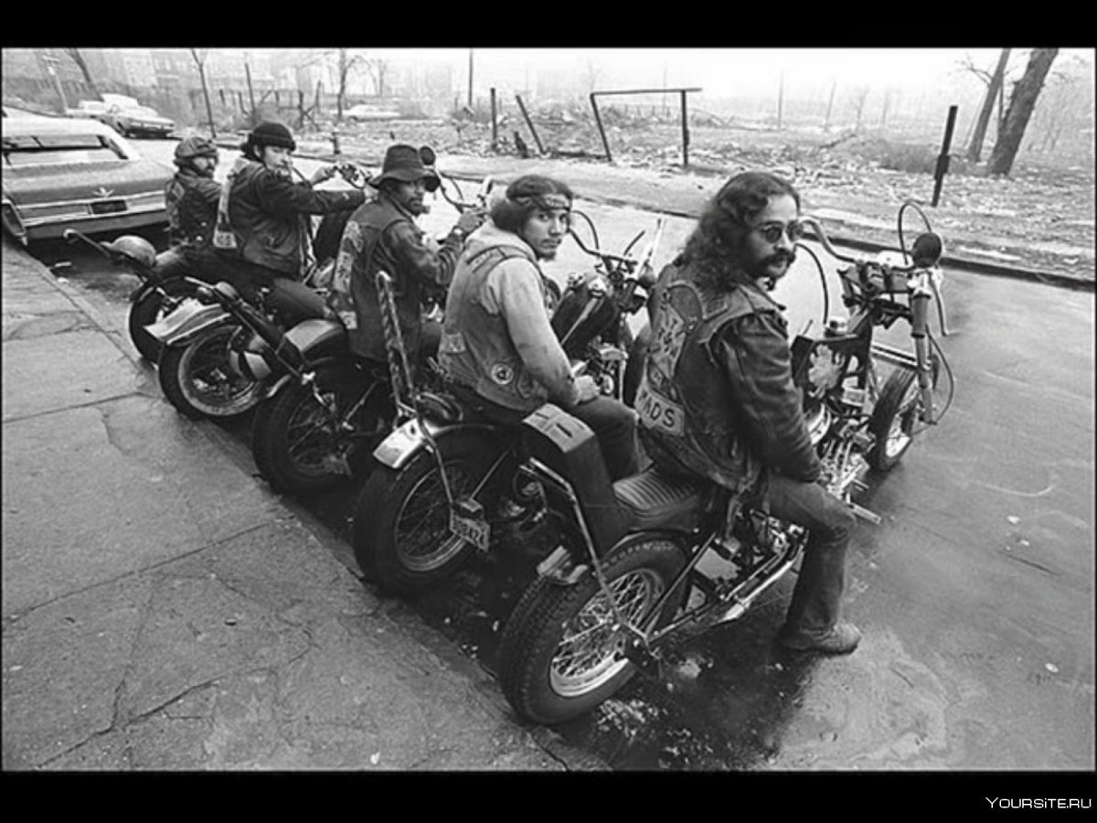 Байкеры 70х СССР