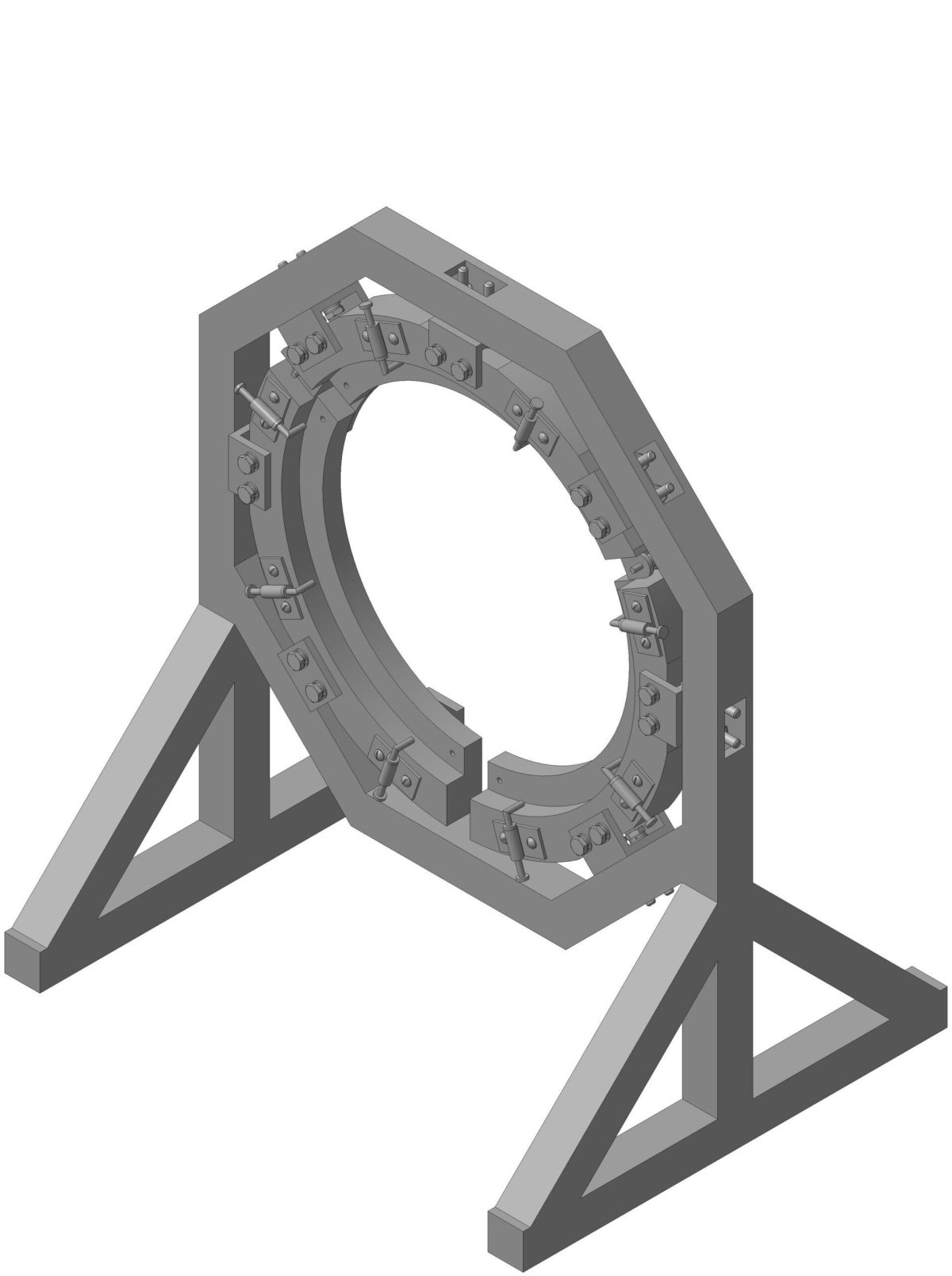 Стапель для сборки шпангоута