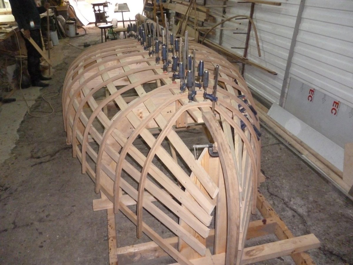 Изготовить шпангоуты