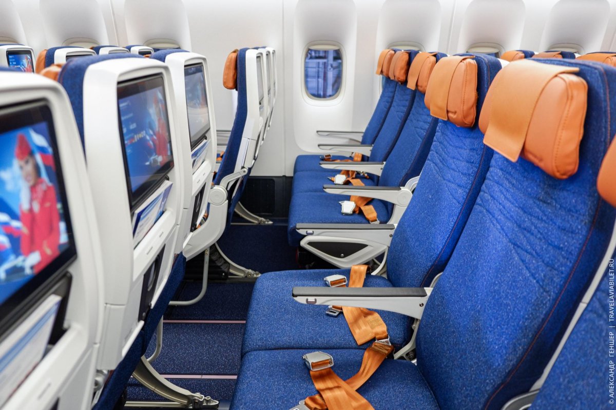 Boeing 777-300er Аэрофлот эконом