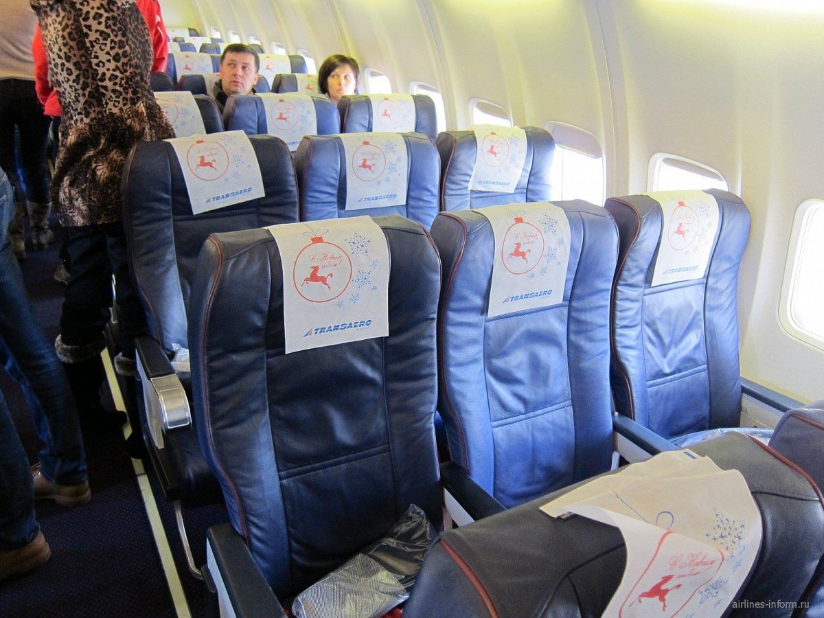 Аэрофлотбоенг 737-800 салон