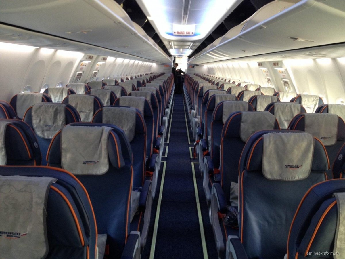 737-800 Аэрофлот салон