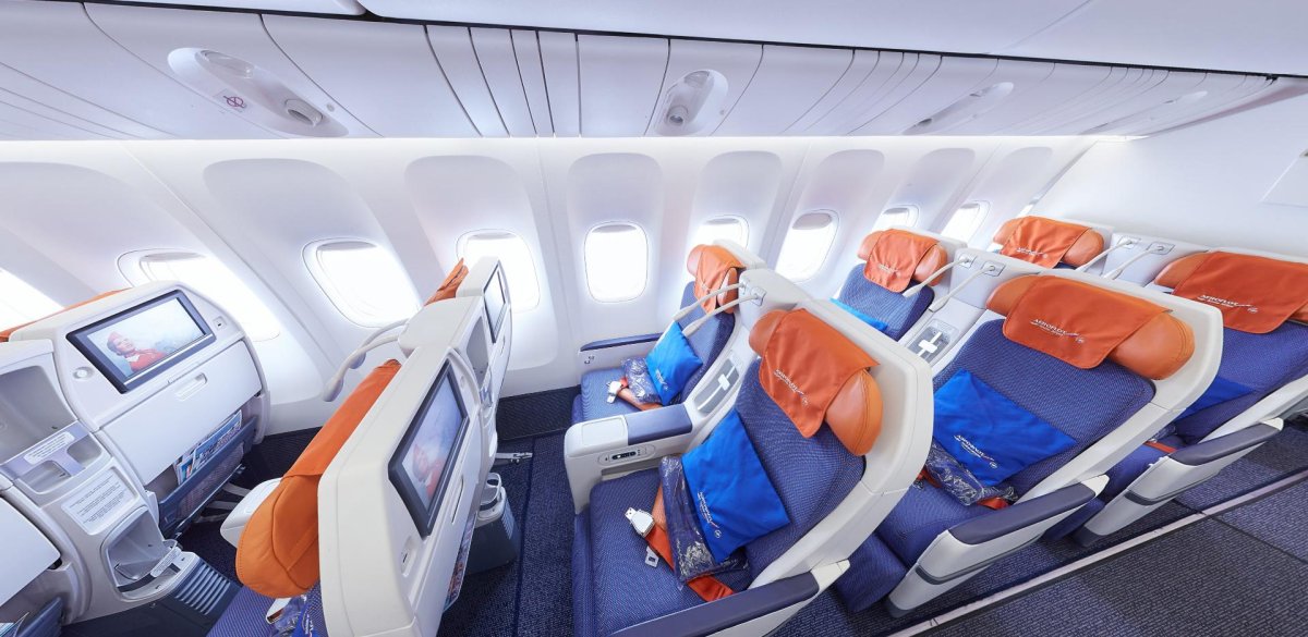 Боинг 777 Аэрофлот салон комфорт