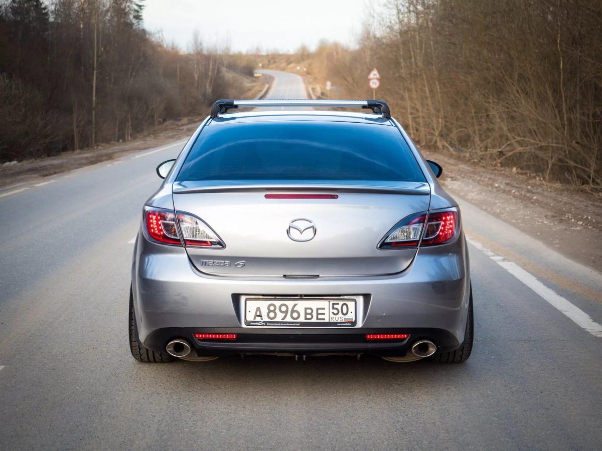 Мазда 6 GH 2008 сзади