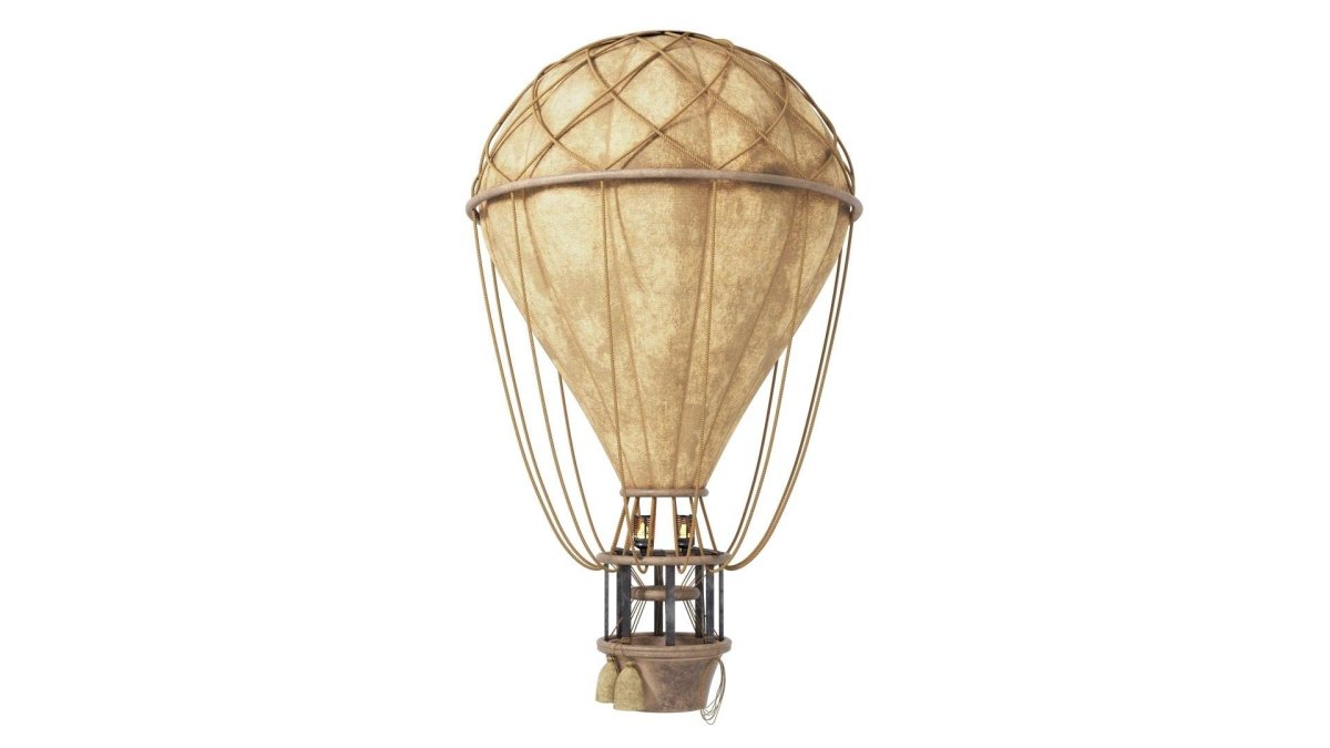 Воздушный шар 3д модель