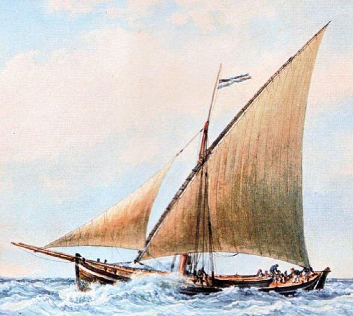 Турецкая шебека 17 века