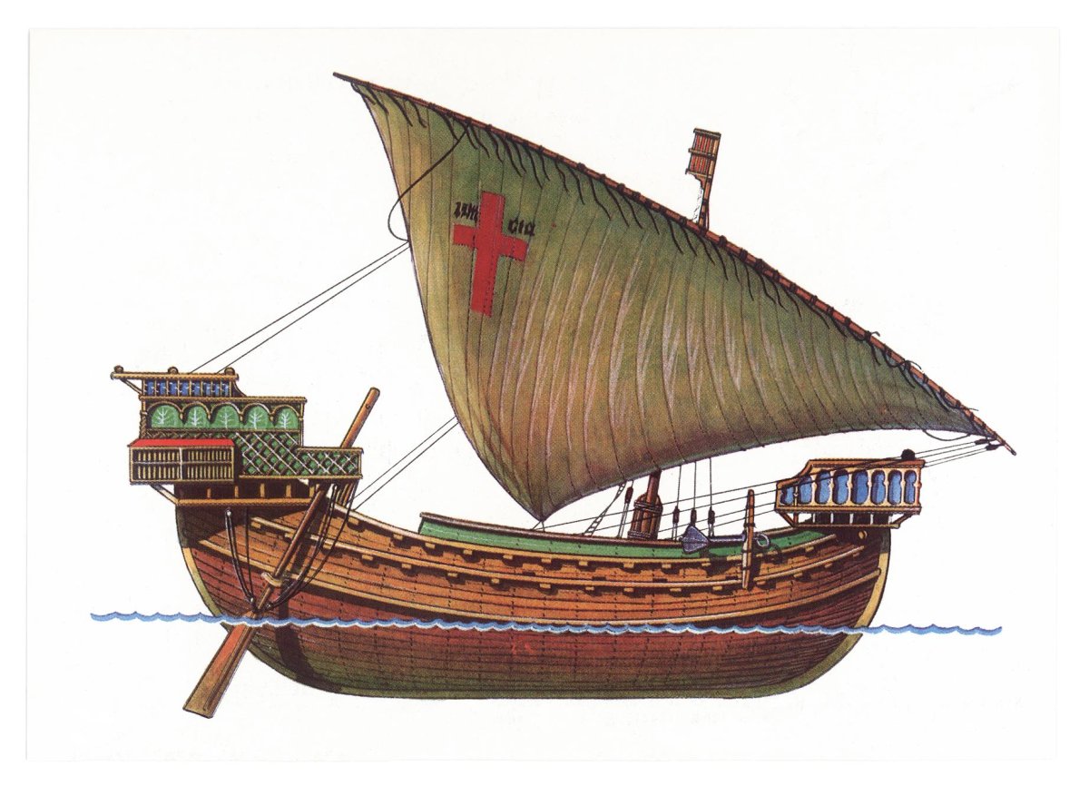 Генуэзский торговый корабль