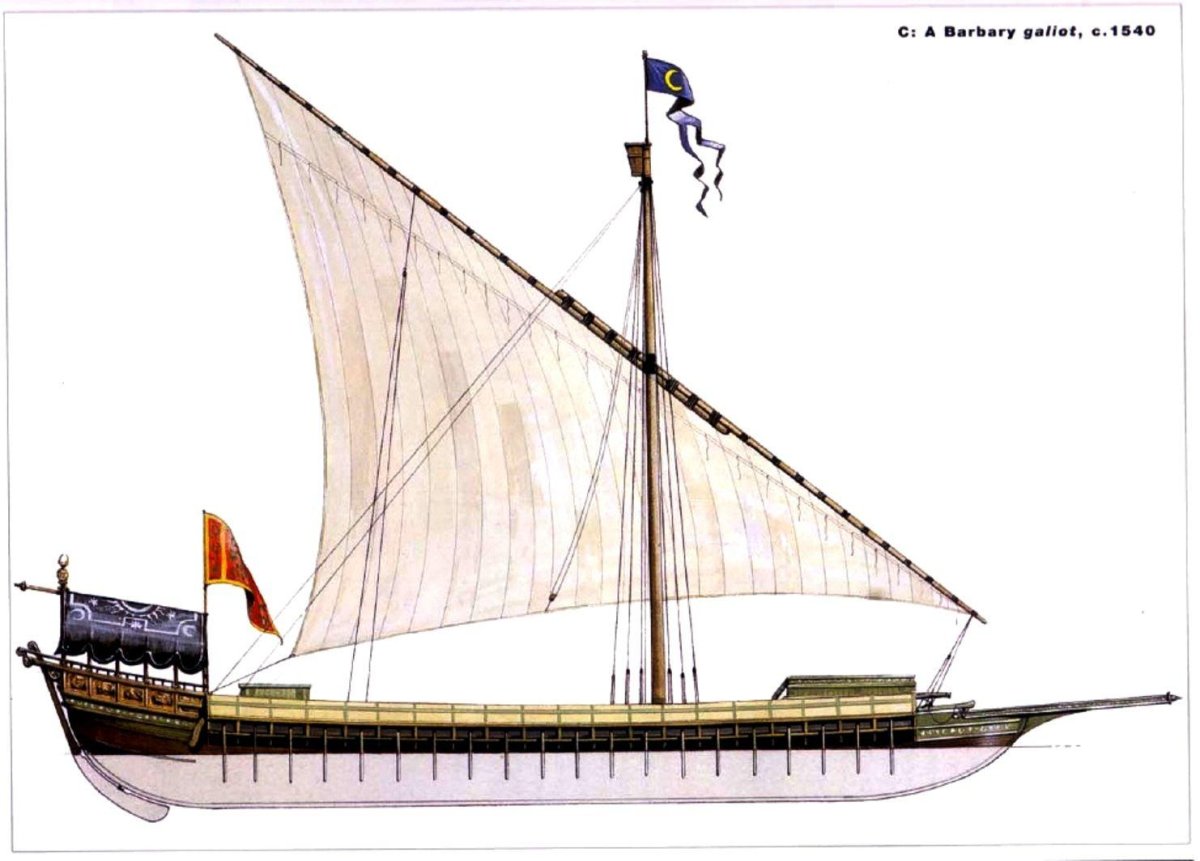 Испанская Галера 16 века