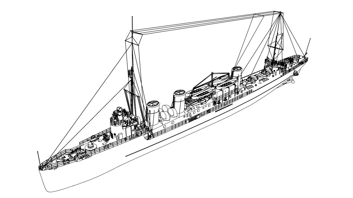 Чертежи миноносцев