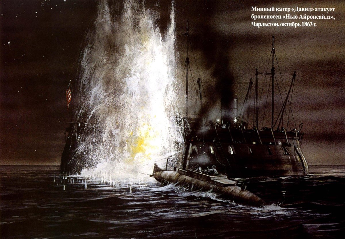 Подводная лодка южан 1864
