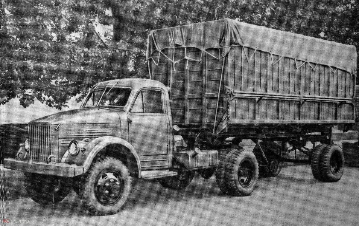 Седельный тягач ГАЗ 63 П