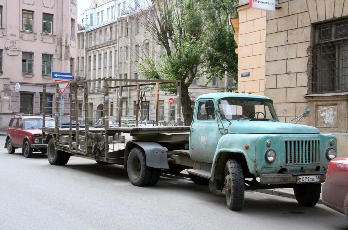 ГАЗ 52 седельный тягач
