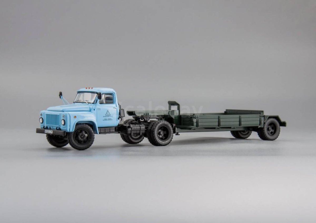 ГАЗ 52 С полуприцепом