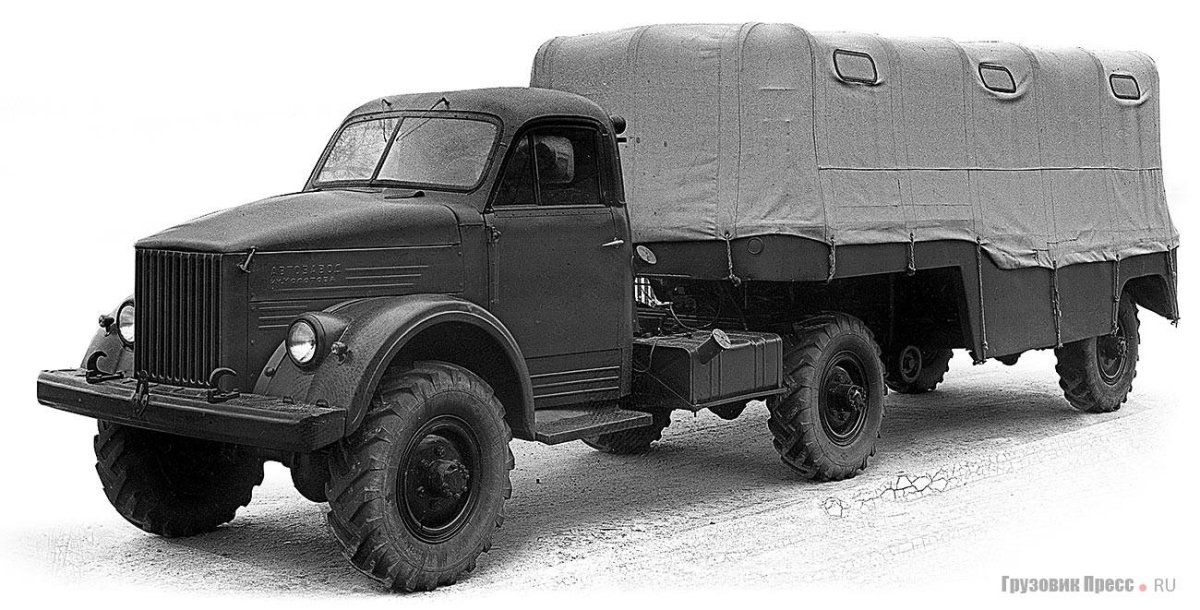 Седельный тягач ГАЗ 63 П