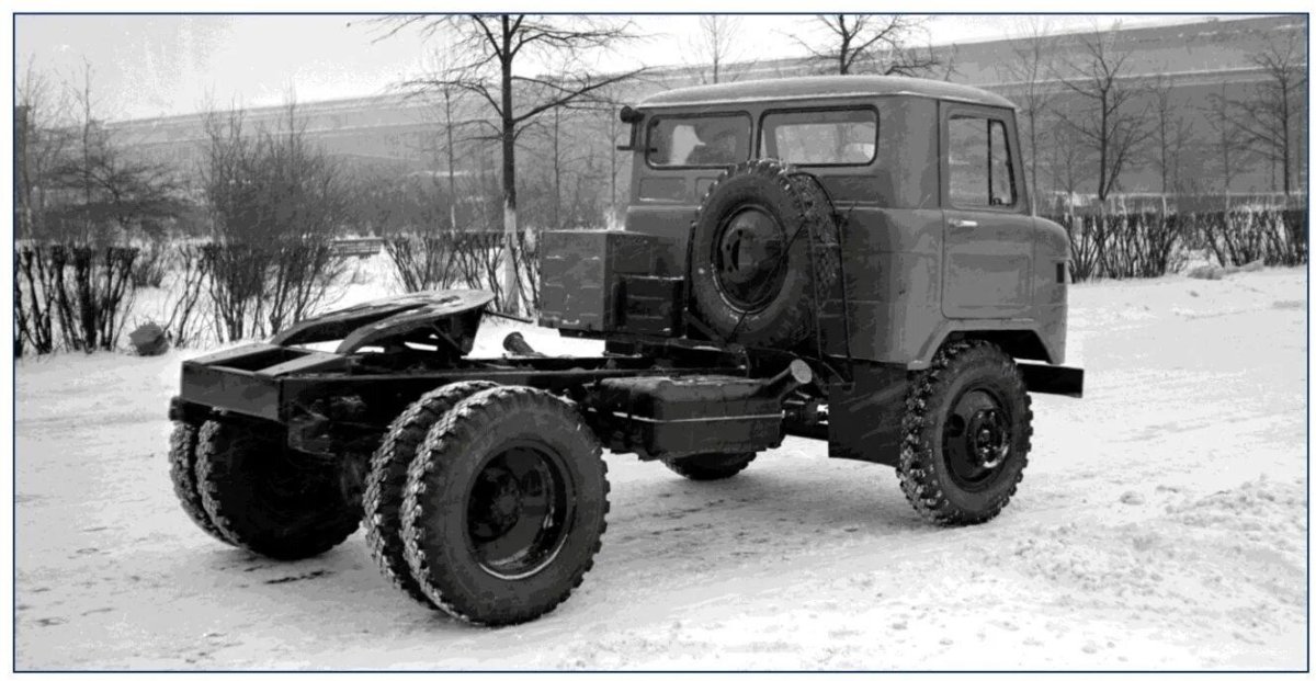 ГАЗ 66 тягач